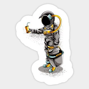 Abstracts Space Sticker